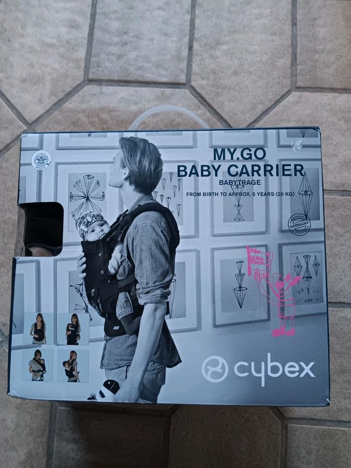 CYBEX Babytrage My.go in schwarz neu in Düsseldorf