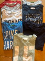 7 Tshirts Gr. 128/134 - Tom Tailor, Benetton, OVS, Staccato, Zab Nordrhein-Westfalen - Langenberg Vorschau