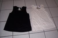 2 schöne Tops H&M Gr. M schwarz & beige Niedersachsen - Adendorf Vorschau