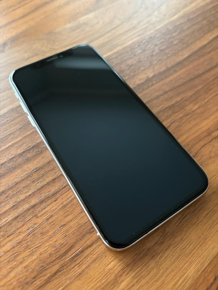 iPhone X Silver, 256 GB, neuer Akku, ohne Kratzer, Handyhüllen in Bühlertal