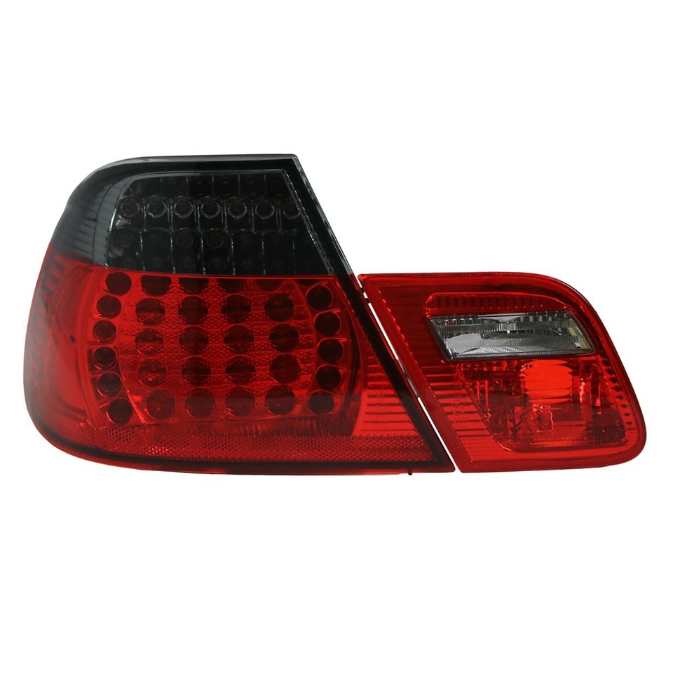 LED Rückleuchten für BMW E46 Coupe Bj. 03-06 Rot/Schwarz in Werneuchen