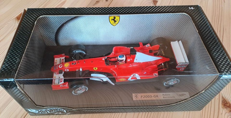 Formel1 Modellauto 1:18 Rubens Barrichello F2003-GA in Melle