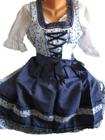 NEUES! Dirndl "MS Trachten" 3-tlg weiß blau marine geblümt Gr.46 Sachsen - Klingenberg (Sachsen) Vorschau