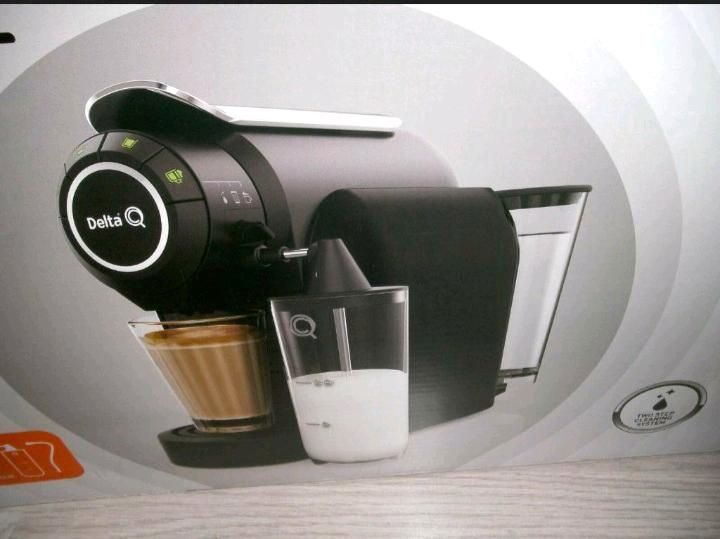 Neu Delta Q Qool Evolution Kapsel-Kaffeemaschine Espresso Cappucc in Bad Neustadt a.d. Saale