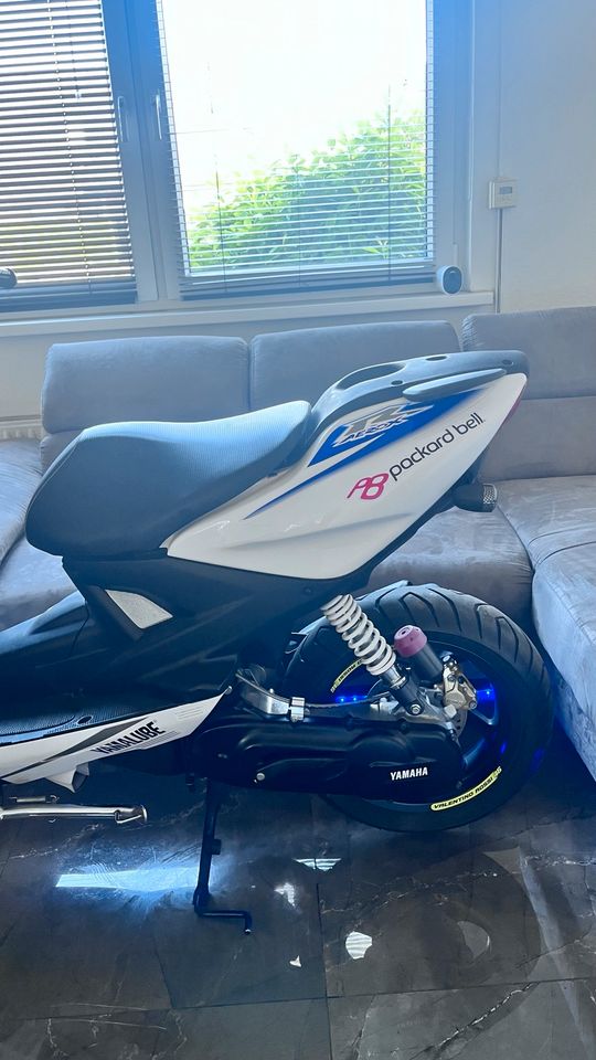 Yamaha Aerox ‼️ Valentino Rossi 2000km‼️Orginal GarantieLieferung in Bad Bentheim