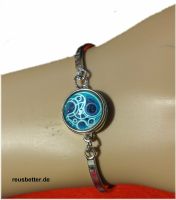 Doctor Who GALLIFREYAN ✐ Time Lord ✐  Snap Gliederarmband Silber Leipzig - Sellerhausen-Stünz Vorschau