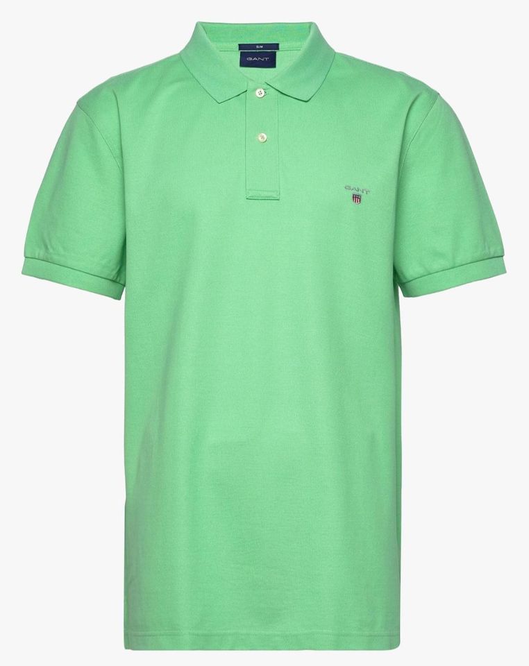 Neu* Gant Slim Piqué Poloshirt 3XL XXXL 4XL XXXXL green Shirt in Schorndorf