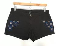 Jeans Hotpants Shorts Stickerei Schwarz Blau Grau Berlin - Mitte Vorschau