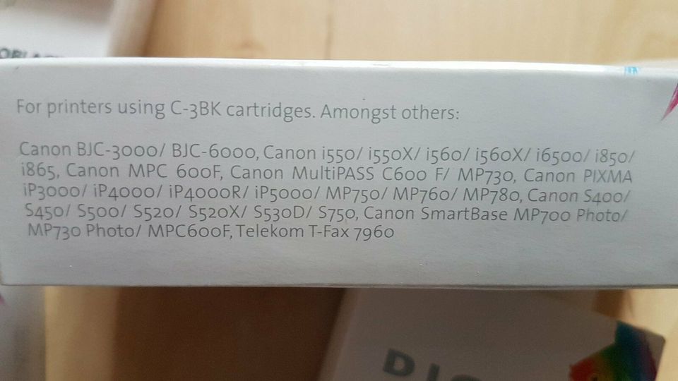 10x Druckerpatronen - C 3 / 5 / 6 Y M C BK PBK - Canon IP MP BJC in Zeulenroda