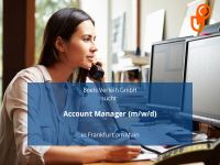 Account Manager (m/w/d) | Frankfurt am Main Frankfurt am Main - Westend Vorschau