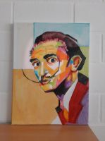 ACRYLBILD POPART SALVADORE DALI  SURREALISM Nordrhein-Westfalen - Remscheid Vorschau