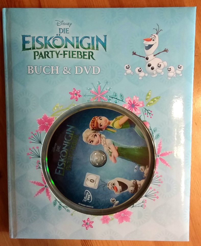 Buch die Eiskönigin Partyfieber + DVD in Glattbach Unterfr.