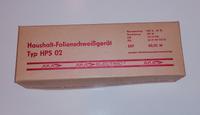 DDR Haushalt-Folienschweißgerät HPS 02 Brandenburg - Stahnsdorf Vorschau