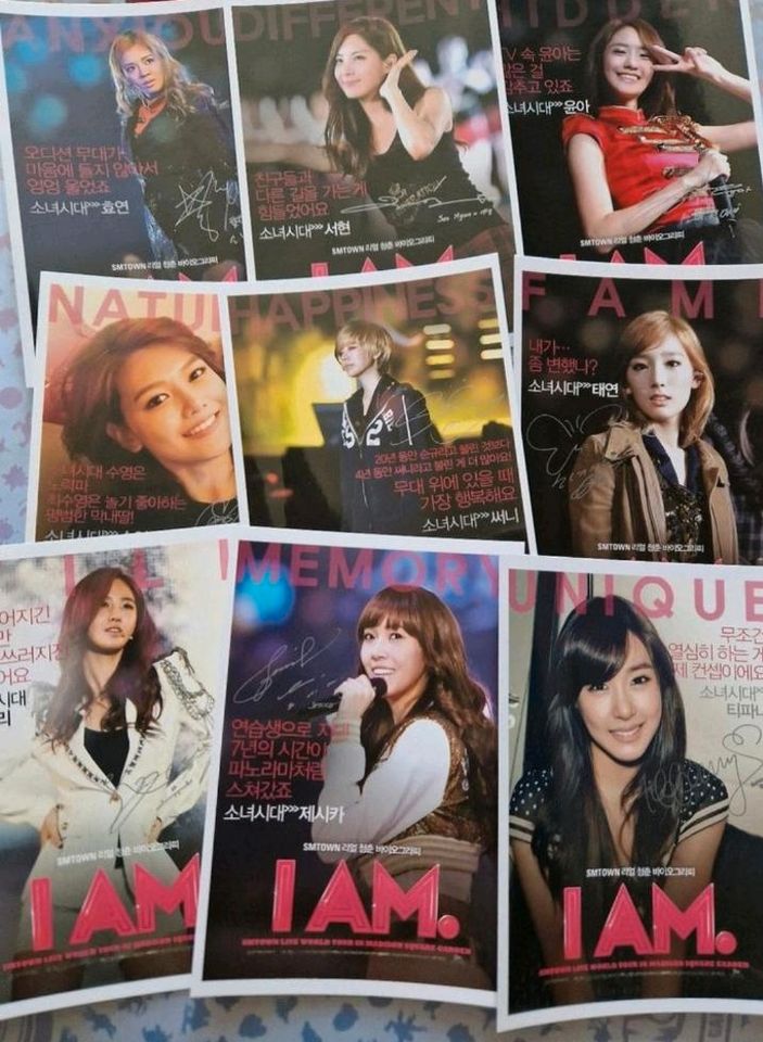 SNSD Girls Generation I Am Postcard Set in Leipzig