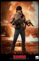 1:6 John Rambo Figur, Ovp von Three Zero kein Hot Toys, Sideshow Duisburg - Hamborn Vorschau