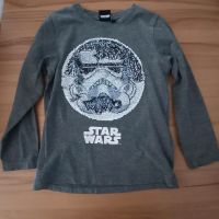 Langarm T-Shirt Star Wars Applikation Gr. 122 Niedersachsen - Wunstorf Vorschau