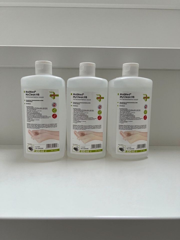 OVP MaiMed MyClean HB 500 ml Flasche Reinigung in Weissach