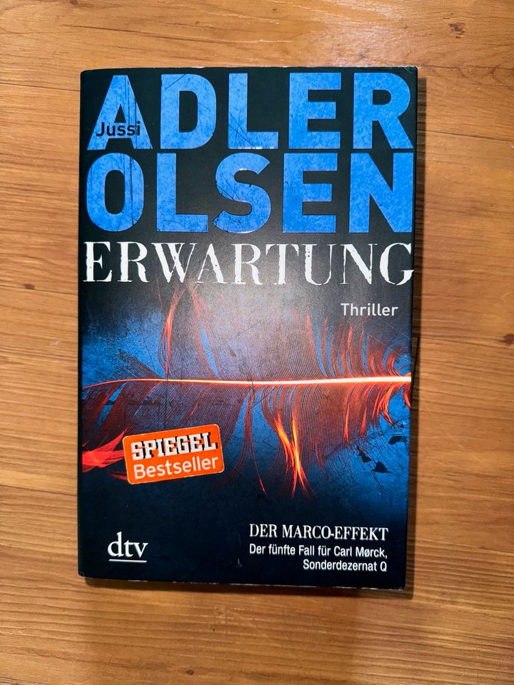 Thriller Olsen Adler Erwartung ISBN 978-3-423-19902-5 in Neuhofen