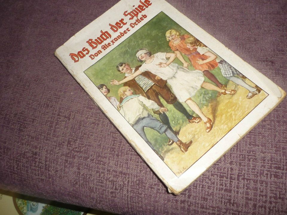 Das Buch der Spiele - von Alexander Ortleb - etwa 1920 in Plauen