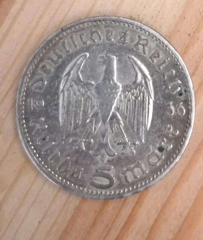 Münzen Reichsmark Deutsche Mark in Riedering
