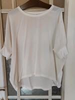 Closed oversize Shirt Seide Bluse creme Gr. xs Hessen - Bad Orb Vorschau