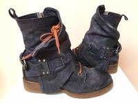 MJUS Boots violett Gr.37 Stiefeletten lila antik-Leder Berlin - Biesdorf Vorschau