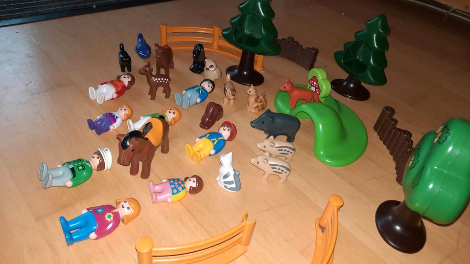 Playmobil 123 Wald und etliche andere Figuren in Poing