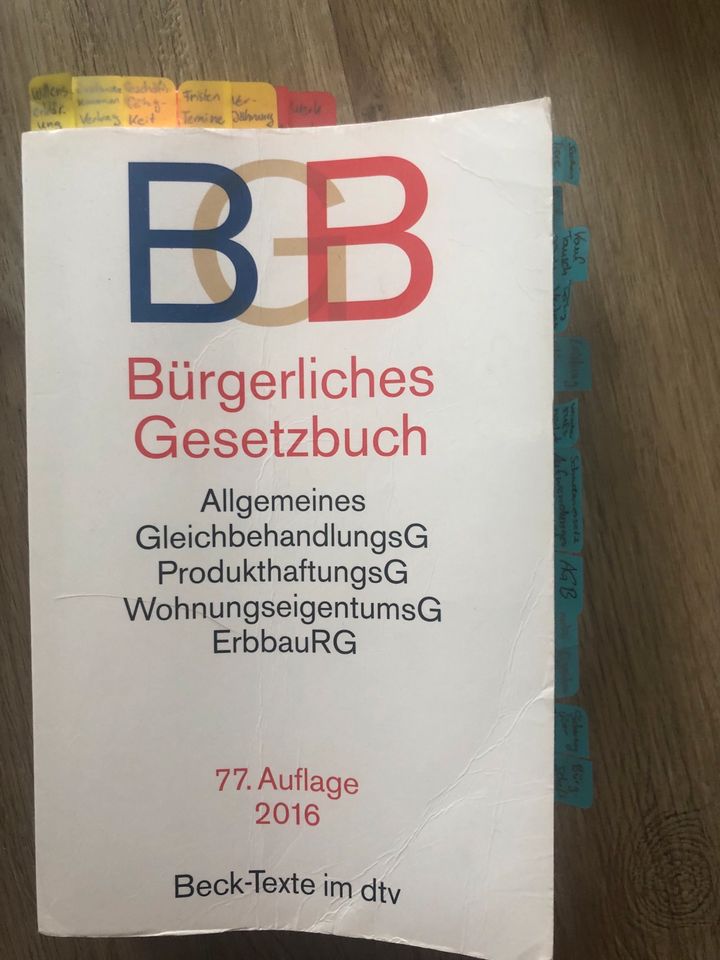 Gesetz-Bücher(Handels/Insolvenz/Bürger/Steuer/Wettbewerbs-Gesetz) in Hamburg