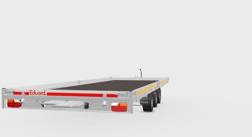 ⛑️Autotransporter 8,56 x 2,2 - 3,5t Tridem ⛑️ Mieten Eduard Auto Transport Überführung Leihen Vermietung Anhänger 8,5 x 2,2 m 8,5m Anhänger 8,5 m 8 m Anhängervermietung in Hannover