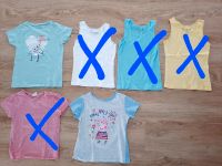 T-Shirts Trägertops, Gr 116, blau, grau, türkis, rosa, weiß, gelb Niedersachsen - Oldenburg Vorschau