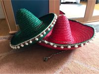 Sombrero Hut Mexiko Fasching rot grün Hessen - Grasellenbach Vorschau