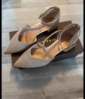 Hochzeit Schuhe Ballerinas Gold Niedersachsen - Nordstemmen Vorschau