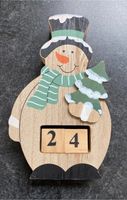 2 Adventskalender Schneemann Holz Weihnachten Baden-Württemberg - Leingarten Vorschau