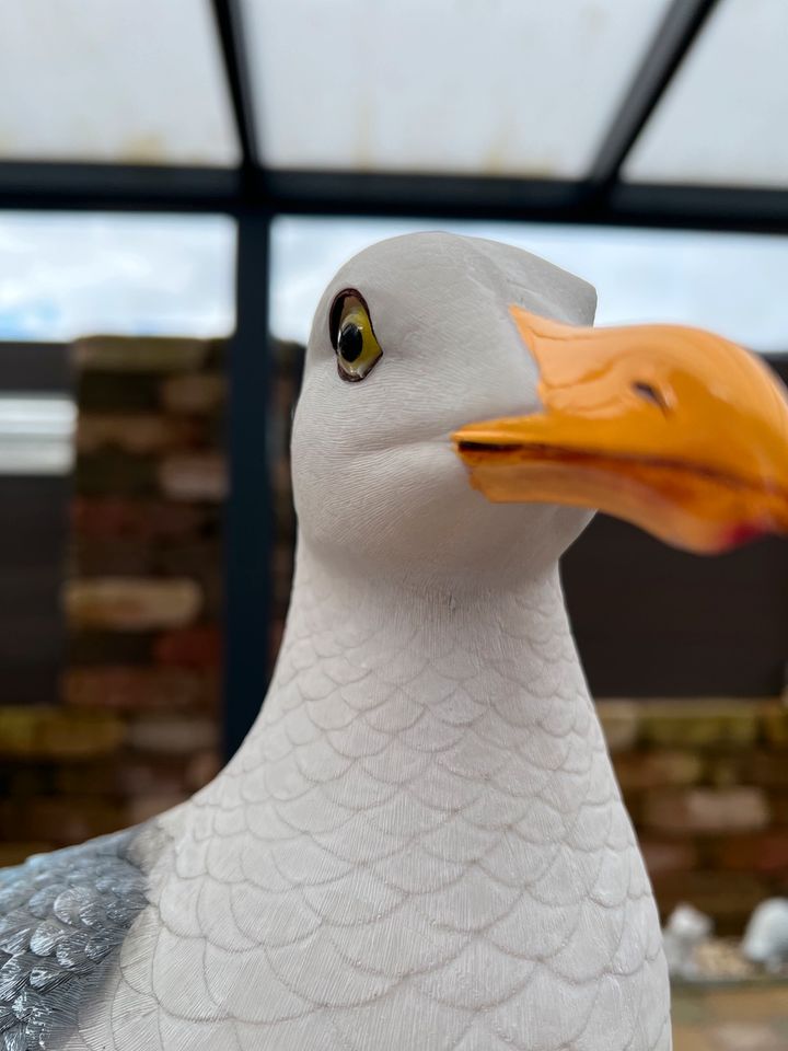 Möwen Figur versch. Größen maritime Deko Poly Meer Dekoration in Meppen