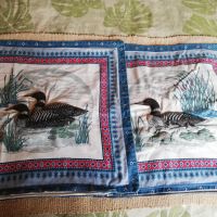 2 Kissenhüllen Handarbeit Landhaus Quilttechnik Enten, zus. 12€ Hessen - Reinheim Vorschau