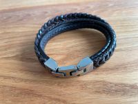 Fossil Armband für Männer, Leder, Edelstahl, Versand kostenlos Bayern - Taufkirchen München Vorschau