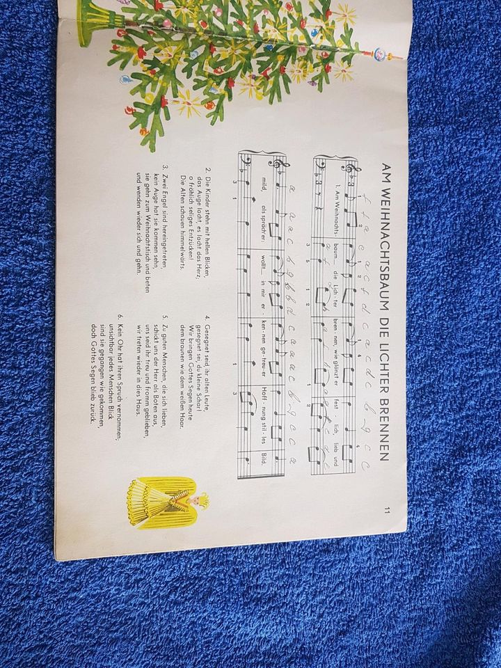 Wenn Weihnachten ist, 15 Lieder Noten Klavier sehr leicht Köhler in Leipzig