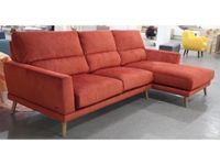 DESIGN ECKSOFA WOHNZIMMER COUCH HOCHWERTIG POLSTERUNG HOLZ METALL Bayern - Weßling Vorschau