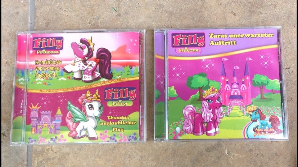 Filly CDs und Buch Ein beherzter Plan in Dresden