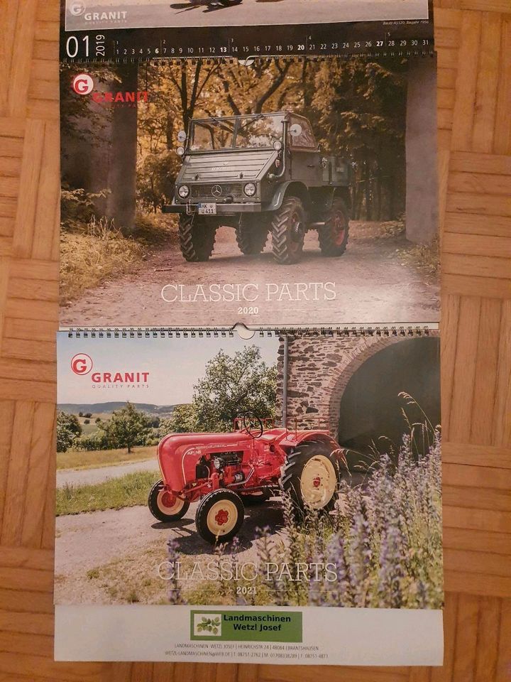 Verschiedene Wandkalender Traktoren FENDT in Rottenburg a.d.Laaber