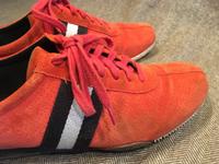 Bally Wildleder Sneaker, tomatenrot, Gr. 41 Brandenburg - Potsdam Vorschau