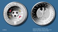 11 € -  Fußball - Münze - Europameisterschaft 2024 Nordrhein-Westfalen - Werl Vorschau