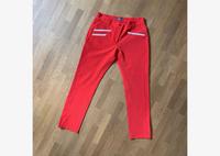 CLOSED Capri 7/8 Stoff Hose rot mit weißem Reißverschluss 38 M Hessen - Bad Homburg Vorschau