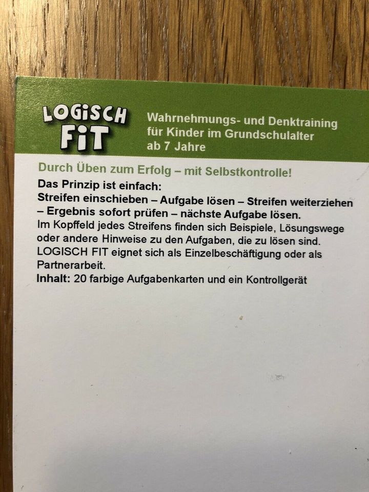 Logolino - Logisch Fit (Wahrnehmungs- und Denktraining) in Melle