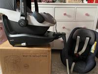 Babyschale + Iso-Fix + Kindersitz Maxi Cosi Hessen - Kelsterbach Vorschau