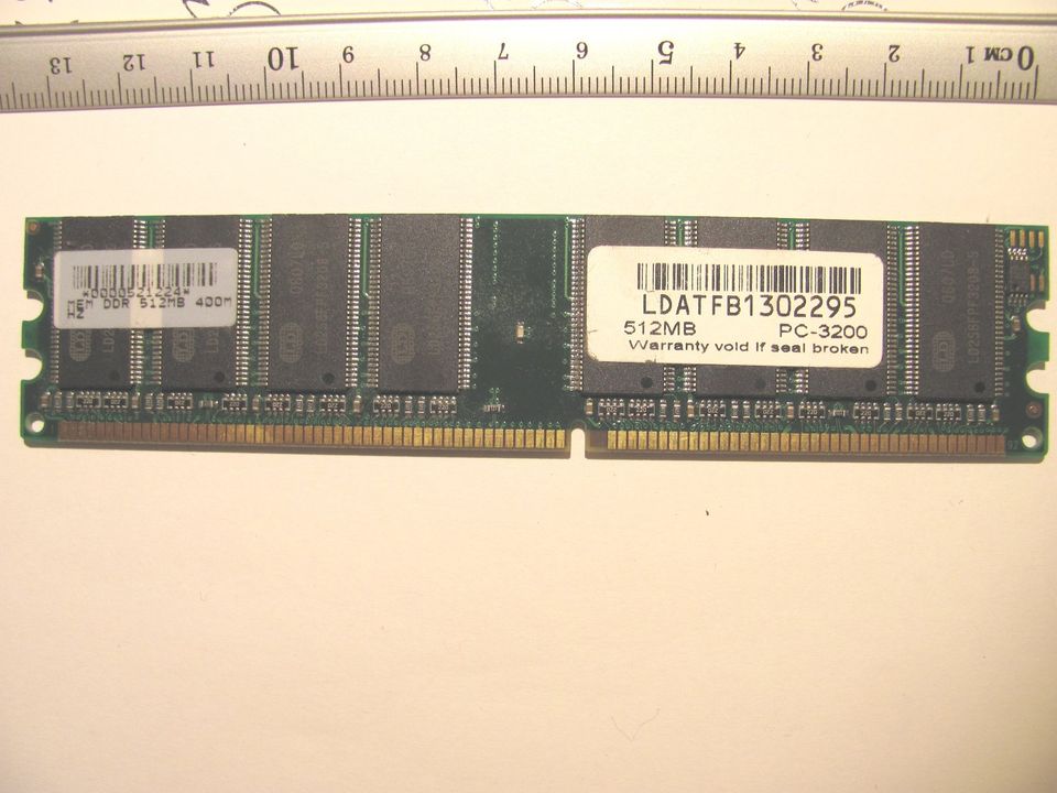 RAM DDR 400 PC 3200 512mb in Hennigsdorf