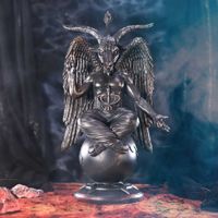 Baphomet Figur Statue handbemalt 38cm Gotik Esoterik Gothik Sachsen-Anhalt - Schönebeck (Elbe) Vorschau