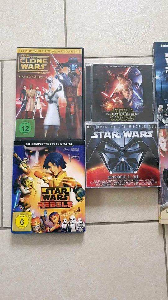 Star Wars Bücher/ CD/ DVD in Leopoldshöhe