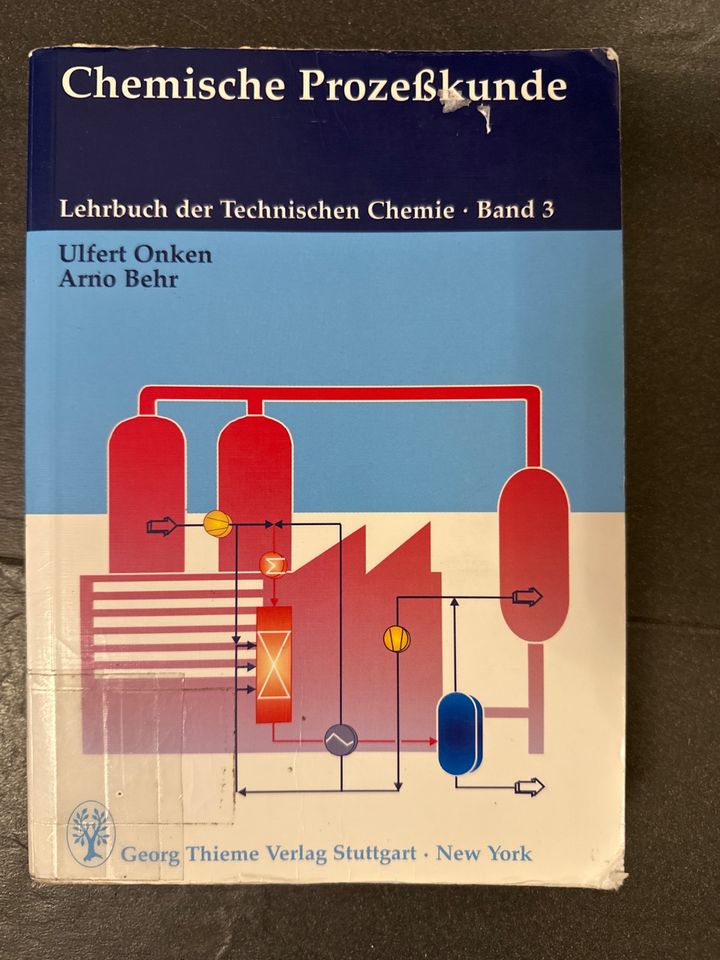 Chemische Prozesskunde - Onken - Bib.Verkauf - OK in München