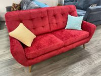 DESIGN SOFA WOHNZIMMER COUCH HOCHWERTIG POLSTERUNG HOLZ Bayern - Weßling Vorschau